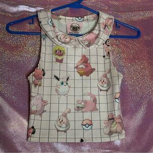 Hello Sweetie Fairy Type Pokemon Pink Pastel Matching Skirt Set